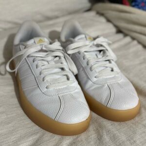 adidas Womens VL Court 3.0 Sneaker White Size 8 M